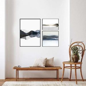 The Beach - Gallery wall of 3
