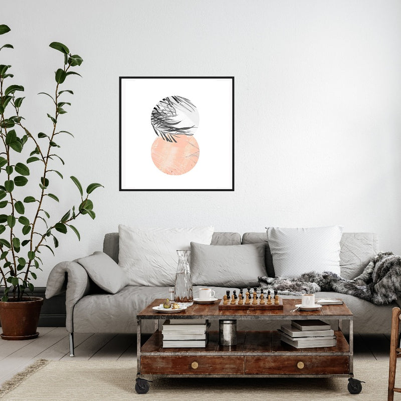 Peach Buds - art print