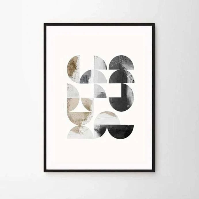 Vintage Abstract Print