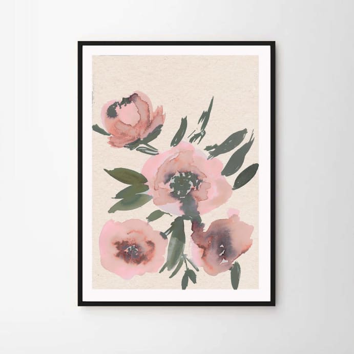 Flowers inside - Art Print