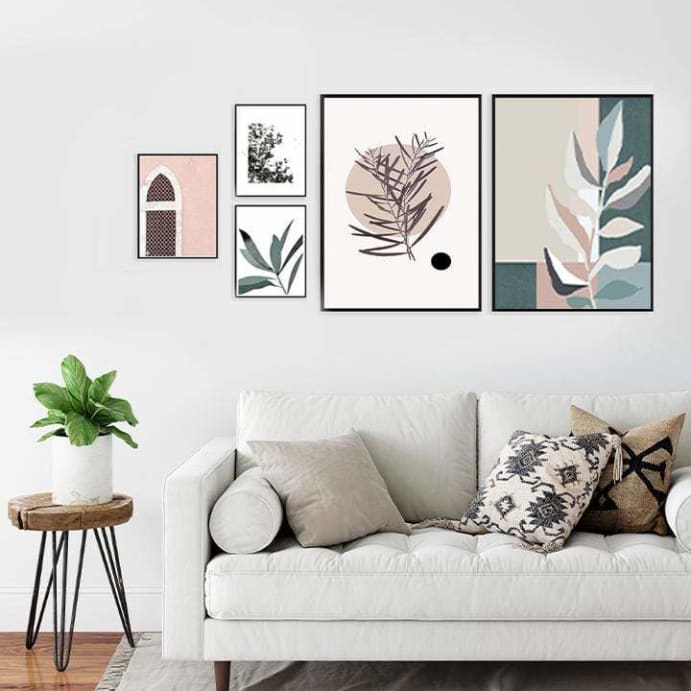 Gallery wall of 5 - Growing Nature