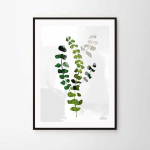 Green Botanica Art Print