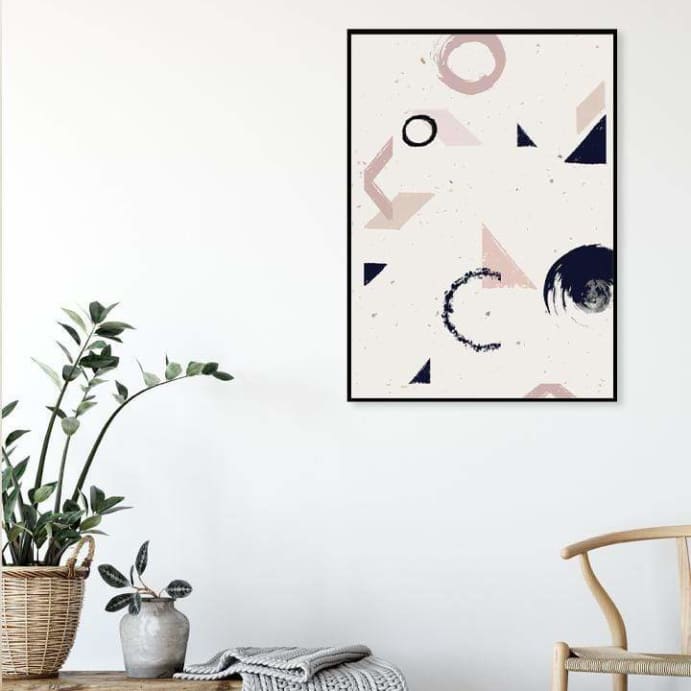 Middle of Nowhere geometry - Art Print