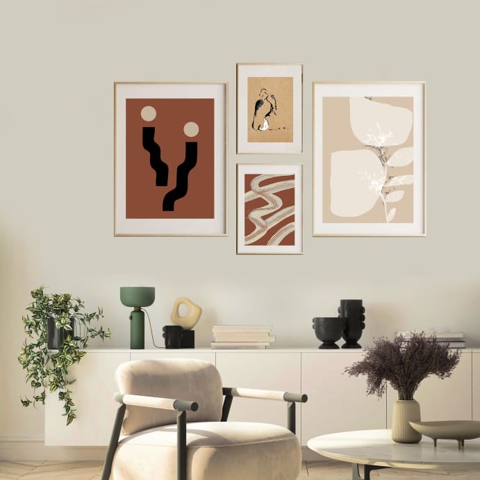 Neutral Collection - #4 gallery wall