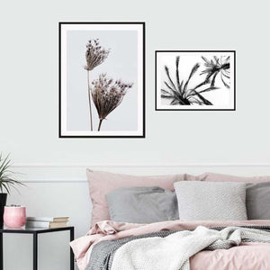 Nordic flowers - Abtract pastel wall#2 art prints