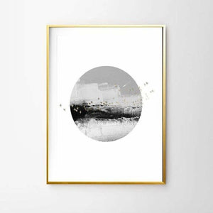 Nordic view - Abtract pastel wall#4 art prints