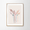 Pastel flowers (Baby paraplu artprint version)