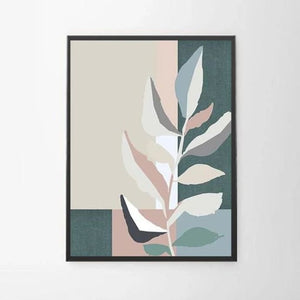 Pastel Flowers - Canvas Print