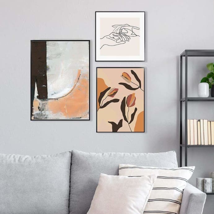 PEACH IMPRESSION POSTERS - Gallery wall 3 Art Print