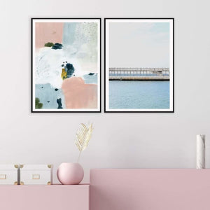 Pink Peaks - Wall#2 art prints